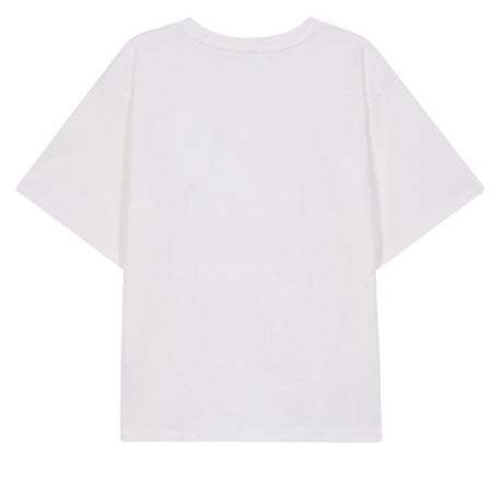 MISTERCHILD/SMILE Double LOGO Tshirts "WHITE"
