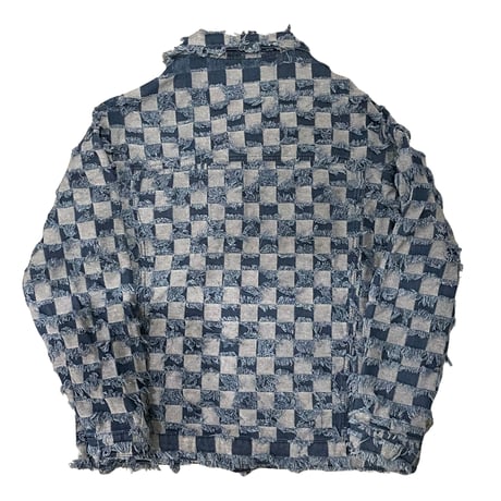 Mismatch NYC/Denim Checkboard Shirts Jacket