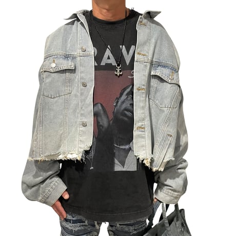 Mismatch NYC/Short Denim Jacket