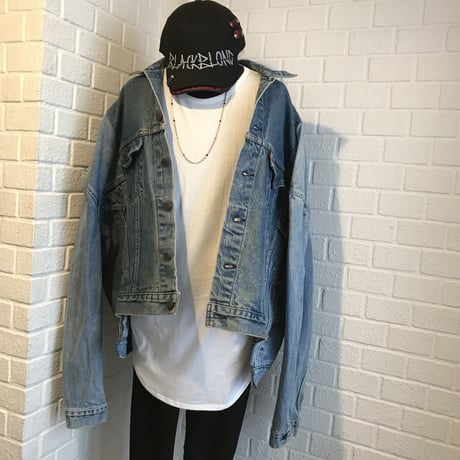 RE NEW/Levis custom denim jacket ⑥