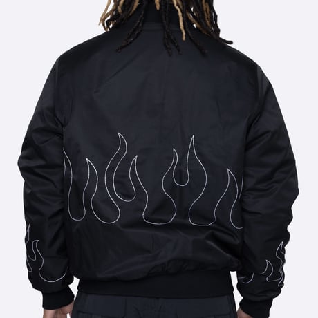EPTM/FLAME STITCH BOMBER JACKET