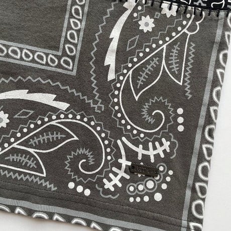 FNTY/ ２TONE HAND STITCHING PAISLEY Tshirts "BLACK"