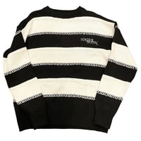 WOSS.official/Boarder oversize Spring knit
