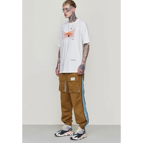 WOSS.official/2way pants BROWN