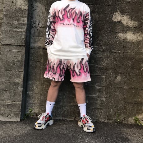 GRMY×Shirts King Phade/Flame Art  Long sleeve