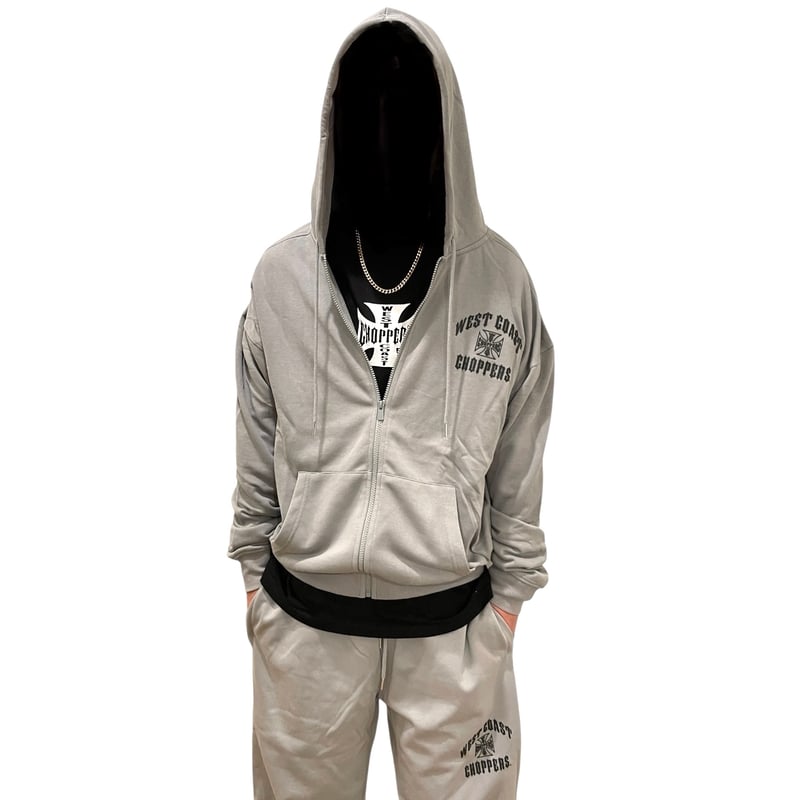 West Coast Choppers/ OverSize Zip Up Hoodie (SE