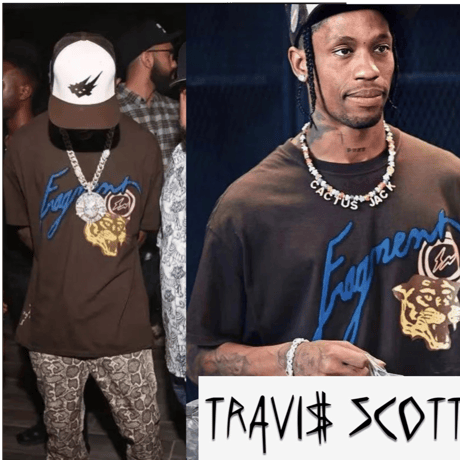 Travis Scott ✖︎  Fragment design /ICON Tshirts