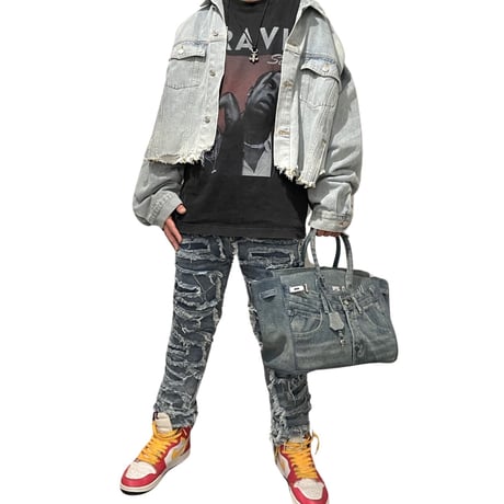 Mismatch NYC/Short Denim Jacket