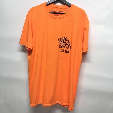 No Perfect Italy/Love Pizza Social Club Tee Orange
