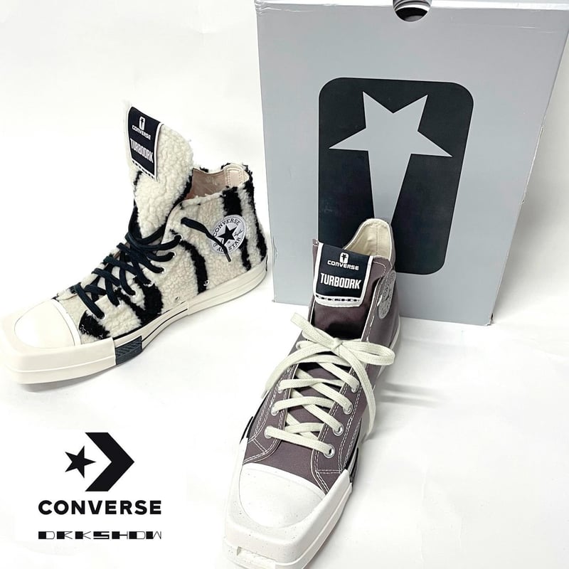 CONVERSE × Rick Owens/TURBODRK Hight Cut SNEAKE CONVERSE × Rick Owens/TURBODRK Hight Cut SNEAKE