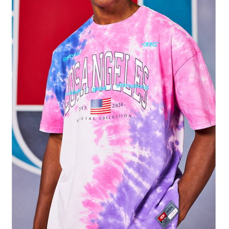 BOOHOO /Tie-dye LosAngels Tshirts
