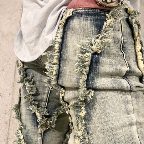 Cooper 9/  Fringe Stack Denim
