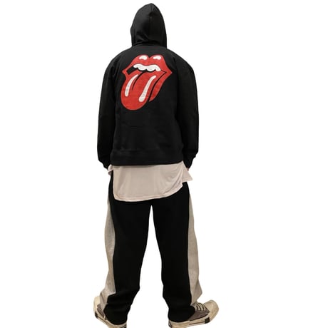 The Rolling Stones/Official Oversize Zip Hoodie
