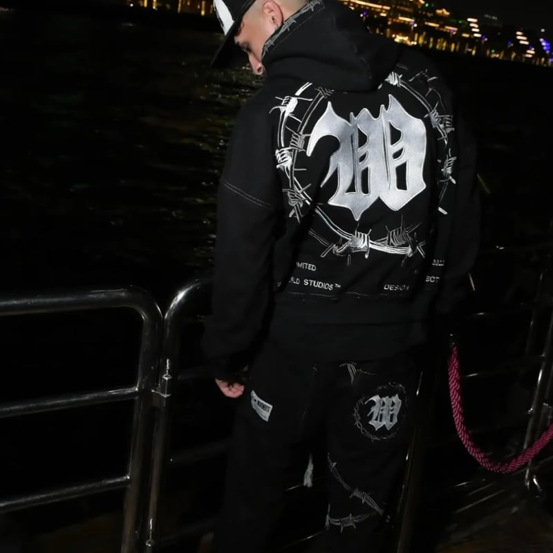 2TW®︎ / Chrome Zip Hoodie (SET UP) | BINGOSTAR