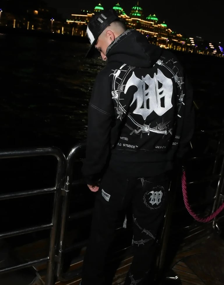 2TW®︎ / Chrome Zip Hoodie (SET UP) | BINGOSTAR