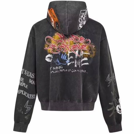 MADE EXTREME/ ART Short Zip Hoodie