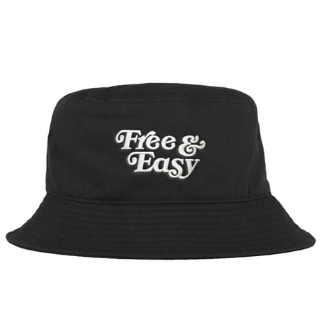 FREE&EASY/Cotton Bucket Hut BLACK