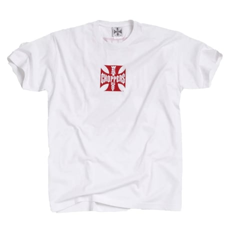 West Coast Choppers/ W.C.C Logo Tshirts "WHITE"