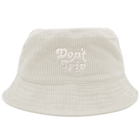 FREE&EASY/Corduroy Bucket Hut OFFWHITE