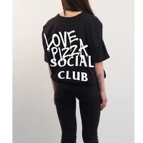 No Perfect Italy/Love Pizza Club  Big Tee Black