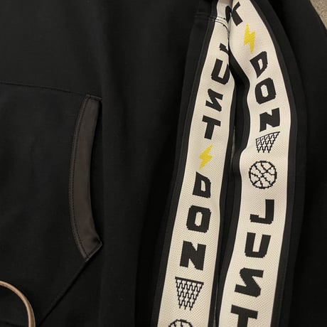 ALL CITY by Just Don / Logo Hoodie  white line