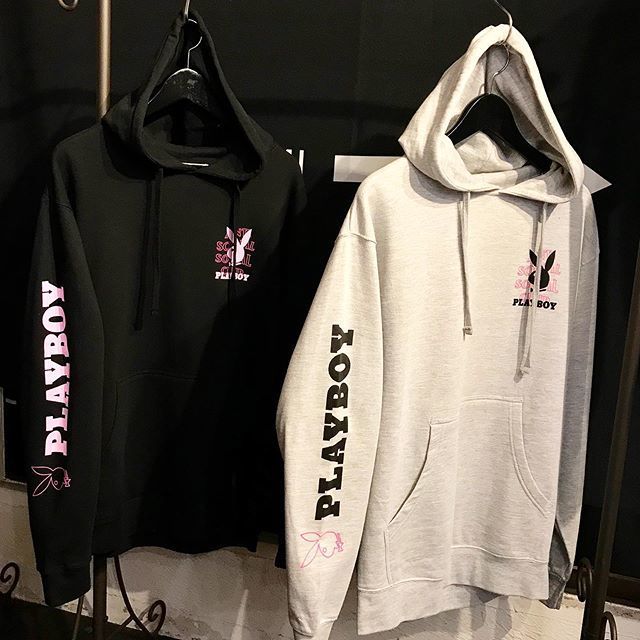 Anti Social Social Club × PLAYBOY/LOGO Hoodie B