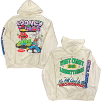 Looney Tunes/Official Oversize Hoodie  "CREAM"