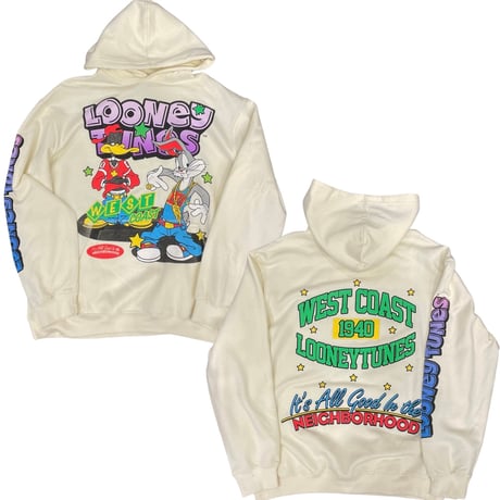Looney Tunes/Official Oversize Hoodie  "CREAM"