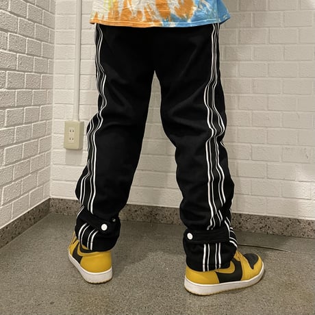 Mismatch NYC/corduroy line pants