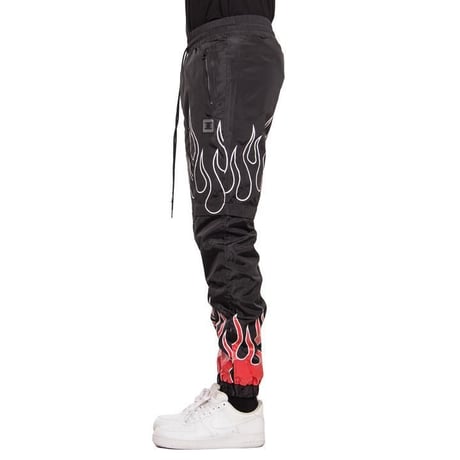 EPTM/2WAY Black Flame Pants
