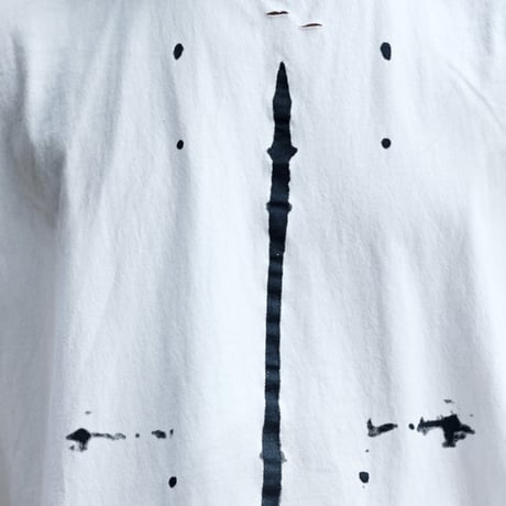 By The R/ Painting Cut Off Vest (WHITE)