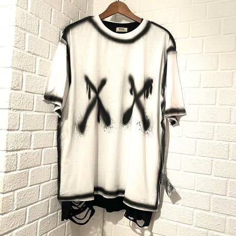 WOSS.official/Oversized Paint  Tshirs