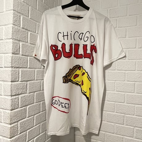 NBA × After School Special/Chicago Bulls Tshirts "WHITE"