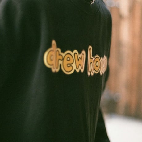 Drew House/LOGO Crewneck Sweatshirts "BLACK"