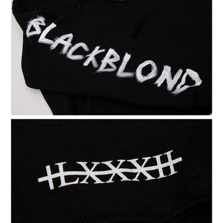 BLACK BLOND/CUSTOM Hoodie (BLACK)