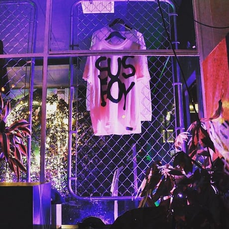 SUS BOY/LOGO Anarchy Tshirts  PINK