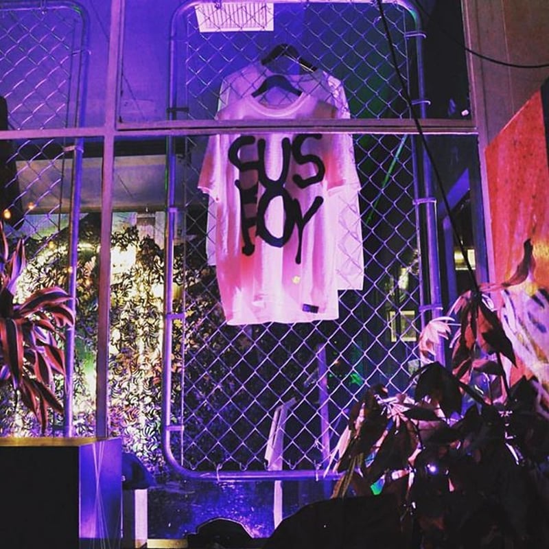 SUS BOY/LOGO Anarchy Tshirts PINK | BINGOSTAR