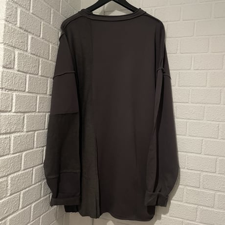 Mismatch NYC/INSIDE OUT LongSleeve "DARK GRAY"