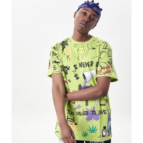 FNTY/ Never Die Tshirts NEON Green