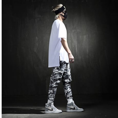 By The R/Layered Long Tee "WHITE/BLACK"