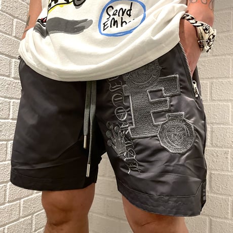 Mismatch NYC/Embroidery   Shorts