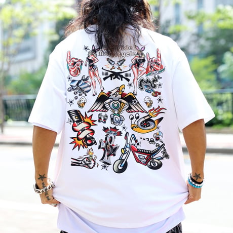 By The R/Tatoo Art Tshirts (WHITE)