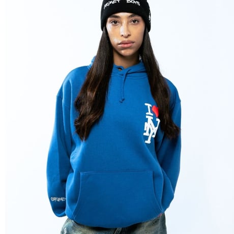 GRMY/GRIMEY BOYS VINTAGE HOODIE  BLUE