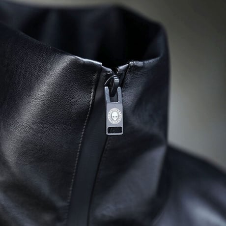 By The R/ Leather Anorak Jacket