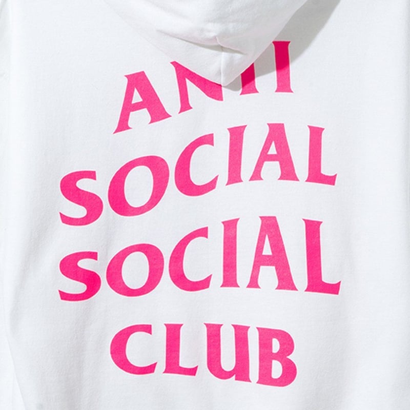 Anti Social Social Club/Jav White Hoodie 限定デザイン