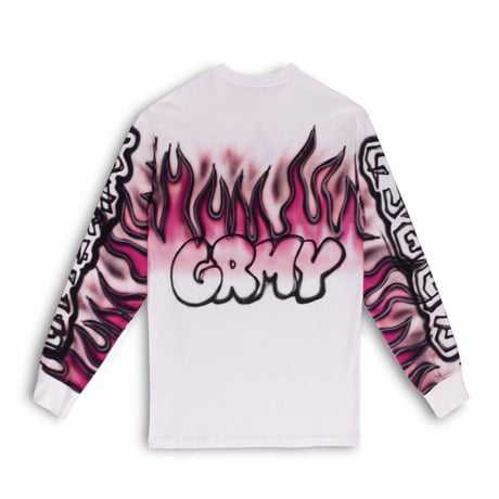 GRMY×Shirts King Phade/Flame Art  Long sleeve