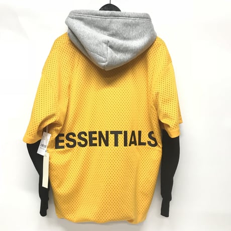 Fear Of God  FOG Essentials/Graphic Mesh Tee YELLOW