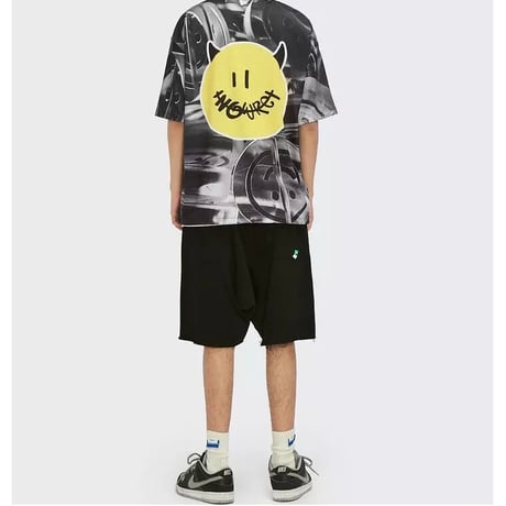 WOSS.official/Oversized Big Smile Tshirs