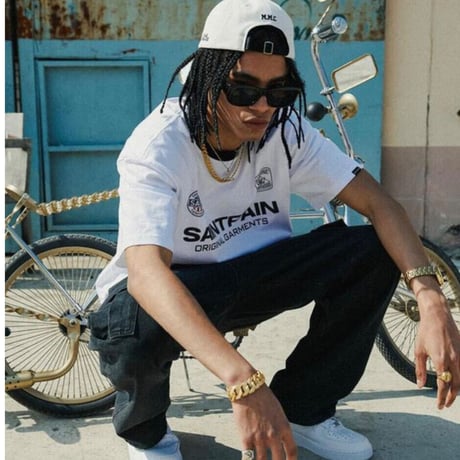 SAINT PAIN/CLUB Tee WHITE
