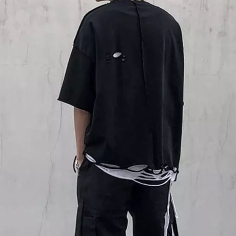 Mismatch NYC/inside out cut off TOPS
